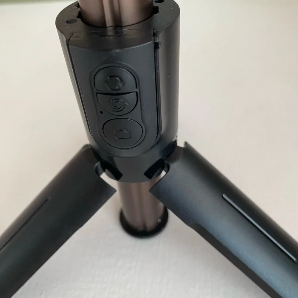 Like New Versatile Selfie Stick & Black Mini Tripod for Cameras with Remote